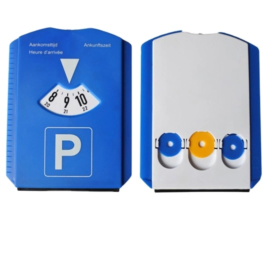 PVC Advertising Car Parking Disc Timer Meter