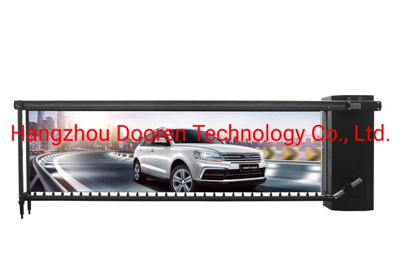 Automatic Parking Advertising Barrier Gate with LED Boom