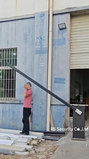 Security Vehicle Access Control Parking Boom Barrier Gate
