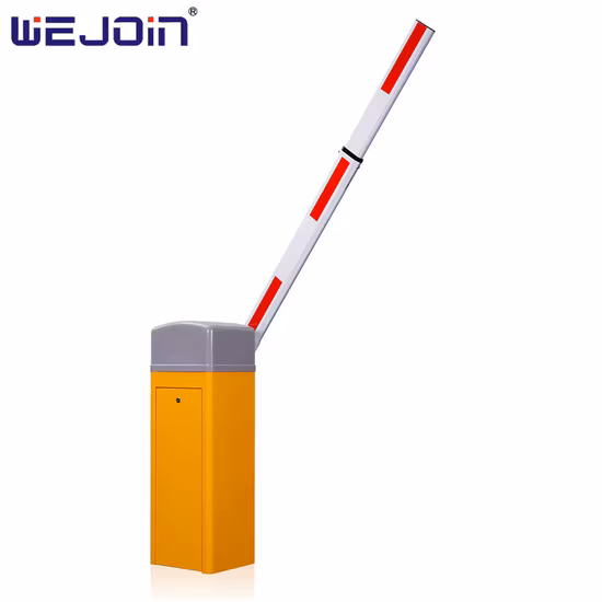 6m 길이의 직선형 원형 암이 있는 주차 장벽